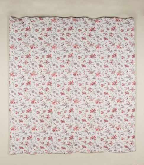 19th Century French Provençal Floral Quilt