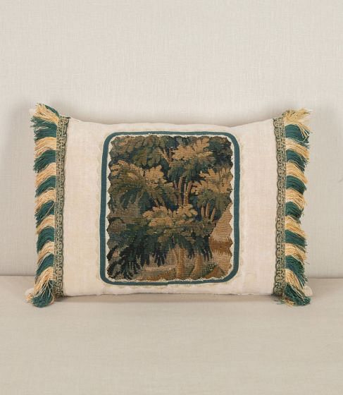 18th Century Verdure Panel Cushion