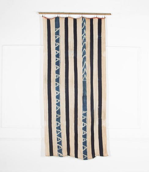 20th Century Striped Textile from Cameroon
