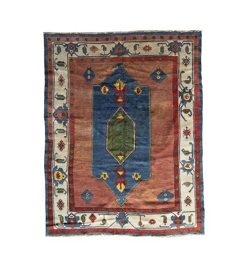 SALE: 20th Century Anatolian Carpet of Serapi Design