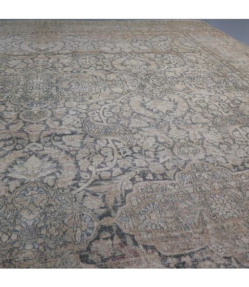 Large 19th Century Persian Isfahan Carpet