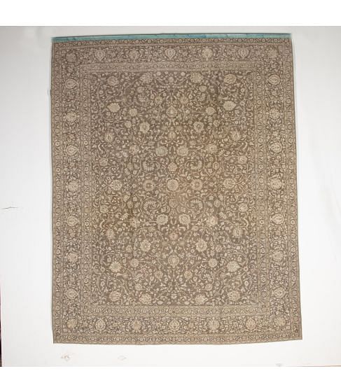 20th Century Unusual Kashan Carpet