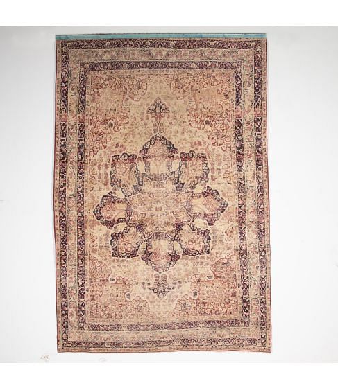 19th Century Fine Laver Kirman Carpet