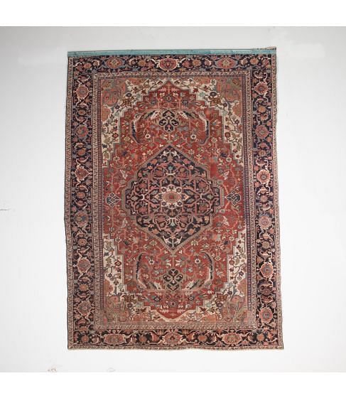 19th Century Fine Early Heriz Carpet