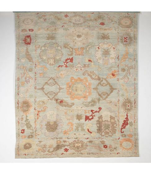 Contemporary Ziegler Sultanabad Handwoven Carpet