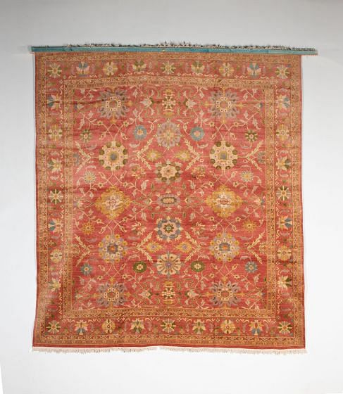 Contemporary Square Ziegler Sultanabad Carpet