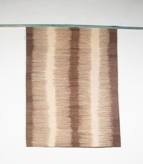 Contemporary Modernist Handwoven Shahshavan Kilim