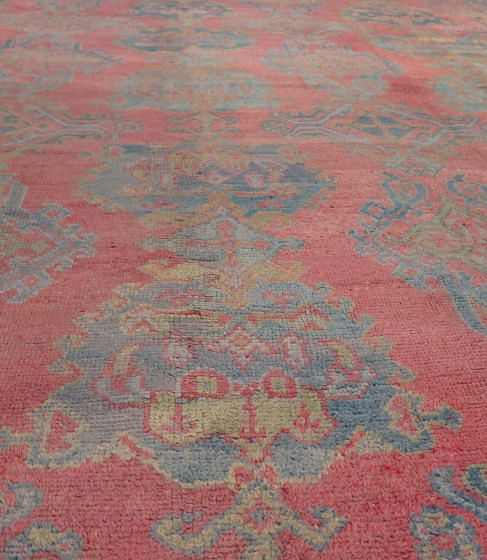 Large Early 20th Century Oushak Carpet