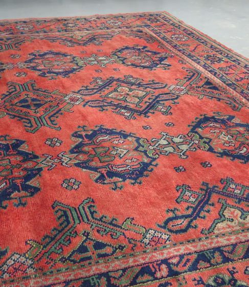 20th Century Square Oushak Carpet