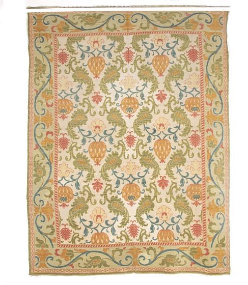 Early 20th Century Cuenca Carpet