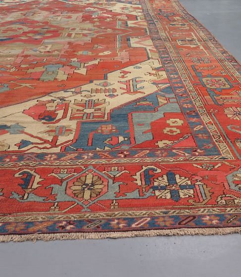 19th Century Serapi Carpet