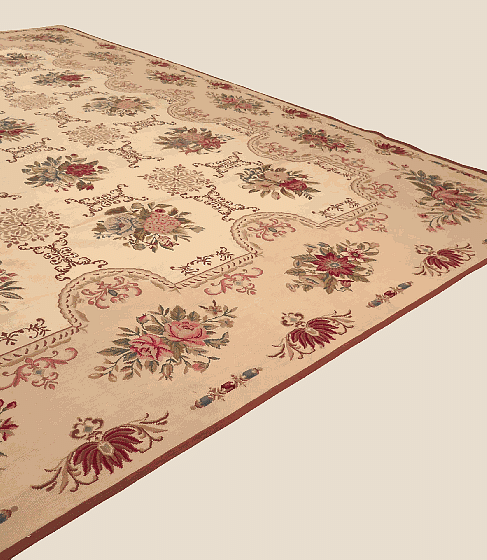Needlepoint Carpet of 19th Century English Design