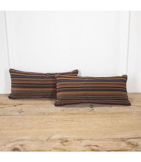Rainbow Jumbo Cord Oblong Cushion