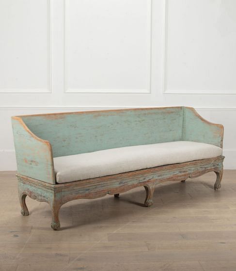 19th Century Swedish Provincial Tragsofa