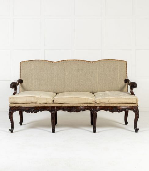 18th Century Italian Walnut Sofa