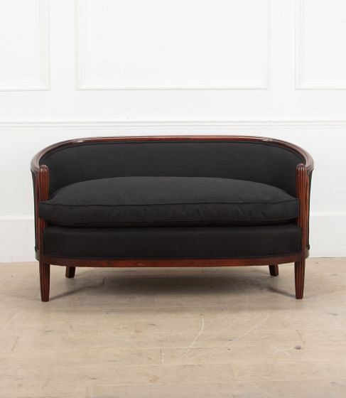 20th Century French Art Deco Sofa in the Style of Paul Follot