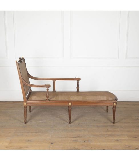 20th Century Mahogany Chaise Longue