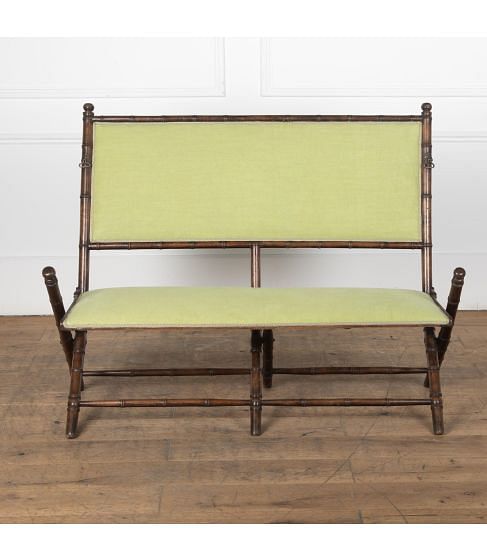 20th Century Bamboo Folding Bench