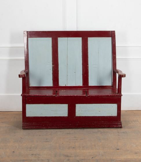 19th Century Welsh Cardiganshire Settle