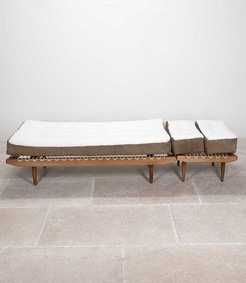 20th Century French Two Part Chaise Longue
