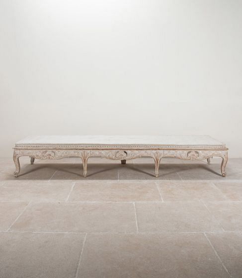 Long 18th Century Swedish Rococo Bench