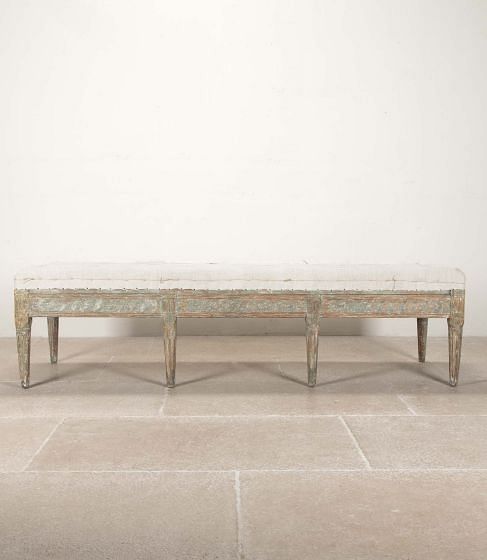 Long Early 19th Century Swedish Bench