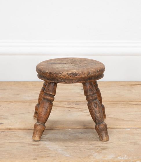 Small 19th Century Milking Stool