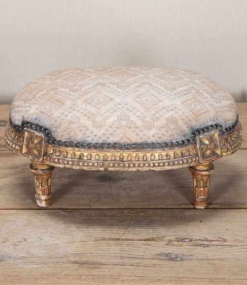 Early 19th Century English Giltwood Stool