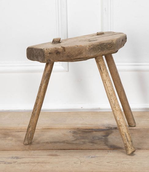19th Century English Milking Stool