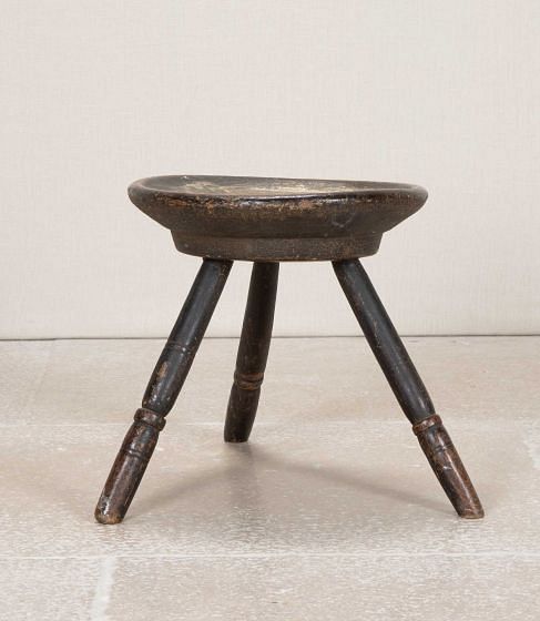 Early 19th Century Painted Stool
