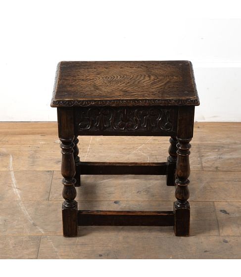 20th Century Oak Joint Stool