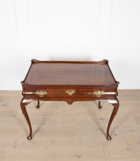 SALE: George II Mahogany Tray Top Side Table
