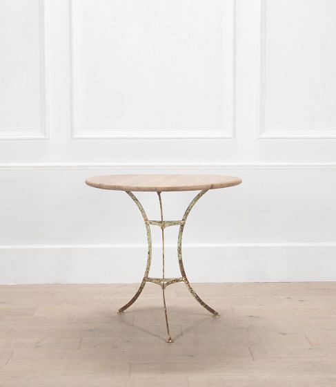 19th Century Round Metal Table