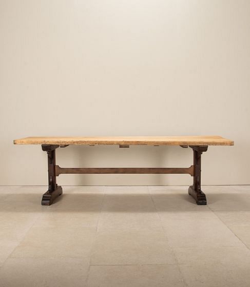 Early 19th Century English Oak Refectory Table