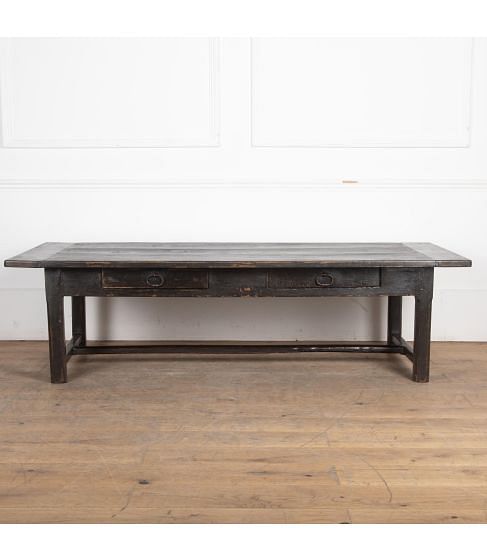 19th Century Painted Oak Coffee Table