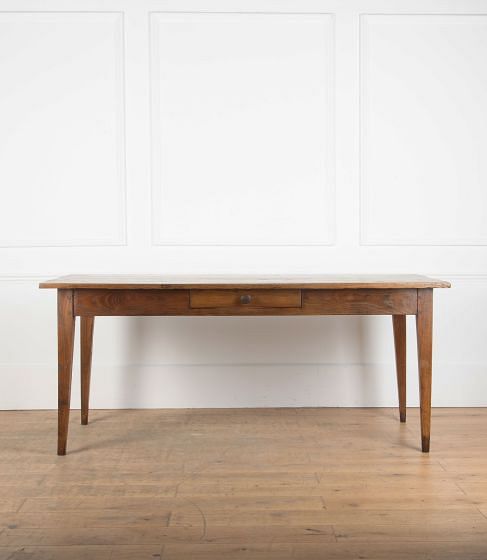 19th Century French Chestnut Farmhouse Table