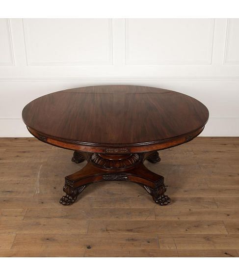 19th Century English Mahogany Centre Table