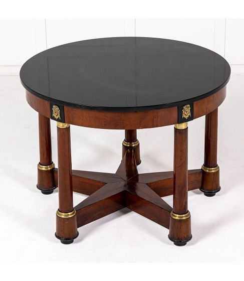 Mid 20th Century French Mahogany Guéridon