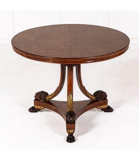Early 19th Century Italian Mahogany Centre Table