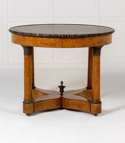 19th Century French Burr Wood Guéridon TC0644143