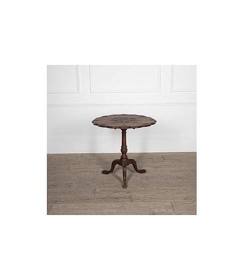 19th Century English Tilt Top Supper Table