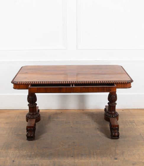 19th Century English Gillows Library Centre Table
