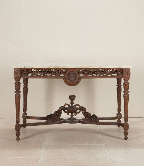 19th Century French Marble Topped Centre Table