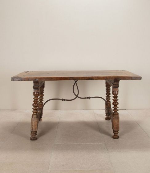 18th Century Spanish Walnut Centre Table