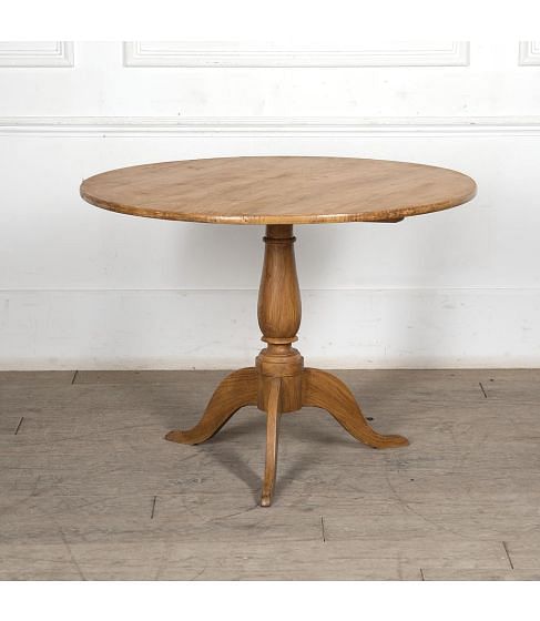 19th Century Tilt Top Painted Table