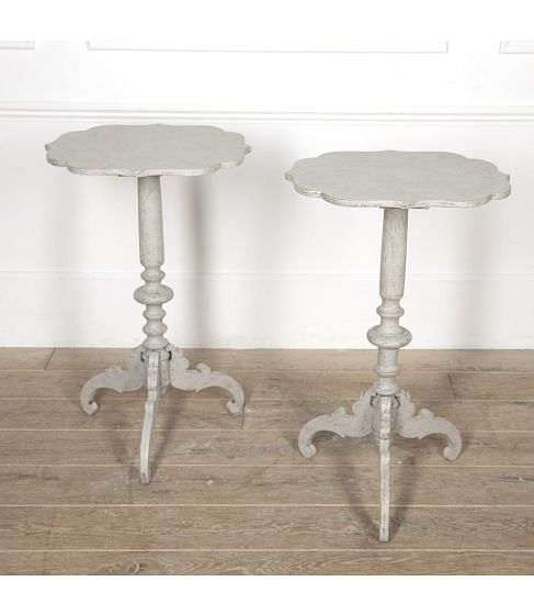 Pair Swedish 19th Century Tables