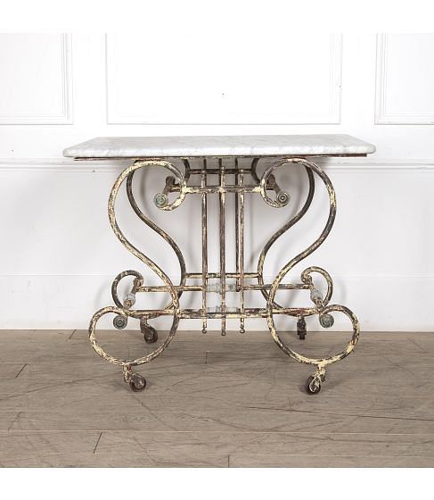 19th Century Swedish Patisserie Table