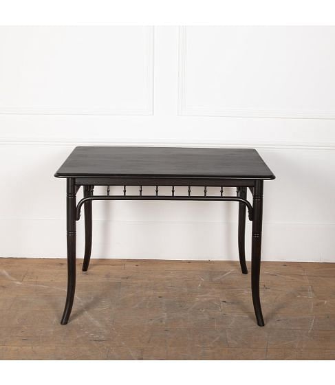 19th Century Ebonised Centre Table