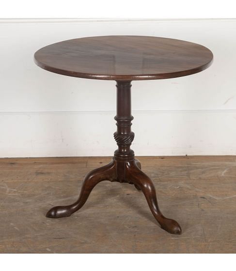 18th Century Georgian Mahogany Tripod Table