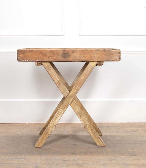 19th Century Rustic Pine Butler Tray